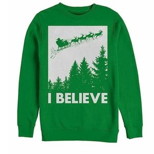 X-Files x Santa "I Believe" sweatshirt